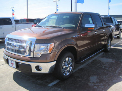 ford f 150 2011 brown flex fuel 8 cylinders 2 wheel drive automatic 77578