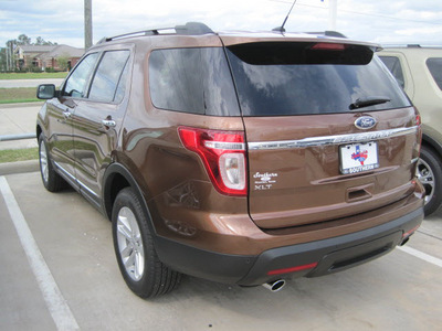 ford explorer 2012 brown suv xlt gasoline 4 cylinders 2 wheel drive automatic 77578