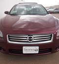 nissan maxima 2012 dk  red sedan 3 5 s gasoline 6 cylinders front wheel drive cont  variable trans  75150