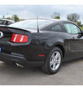 ford mustang 2012 black coupe v6 gasoline 6 cylinders rear wheel drive 6 speed manual 78861