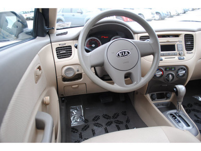 kia rio 2011 beige sedan lx gasoline 4 cylinders front wheel drive automatic 78861