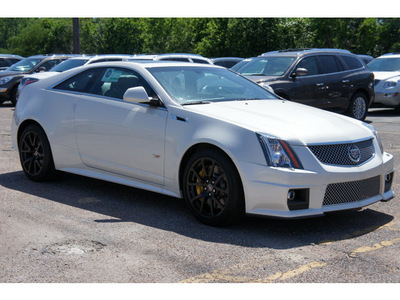 cadillac cts v 2012 white coupe gasoline 8 cylinders rear wheel drive automatic 77074