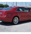 cadillac cts 2012 red sedan 3 0l gasoline 6 cylinders rear wheel drive automatic 77074