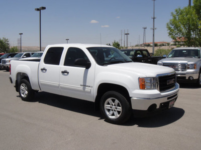 gmc sierra 1500 2009 white sle gasoline 8 cylinders 2 wheel drive automatic 79922