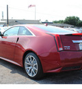 cadillac cts v 2012 red coupe gasoline 8 cylinders rear wheel drive automatic 77074