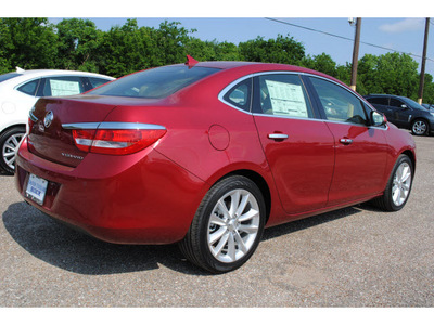 buick verano 2012 red sedan leather group gasoline 4 cylinders front wheel drive automatic 77074