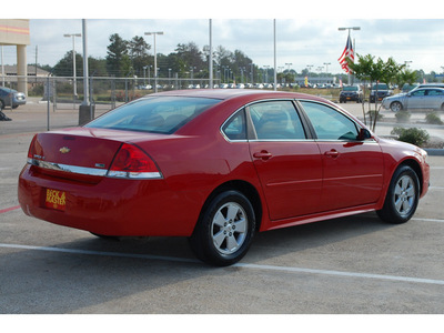 chevrolet impala 2011 red sedan lt fleet flex fuel 6 cylinders front wheel drive automatic with overdrive 77375