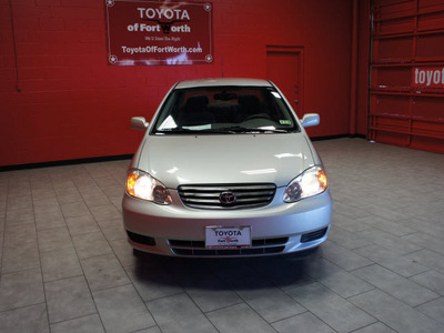 toyota corolla 2003 silver sedan le 4 cylinders automatic with overdrive 76116