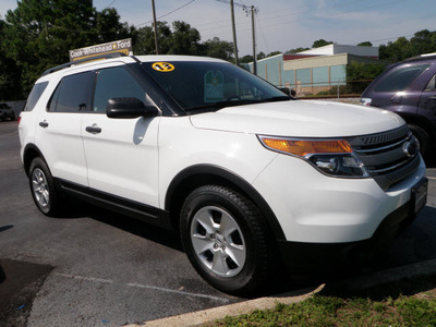 ford explorer 2013 white suv 6 cylinders automatic 32401