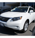 lexus rx 350 2010 white suv premium package gasoline 6 cylinders all whee drive automatic 07755