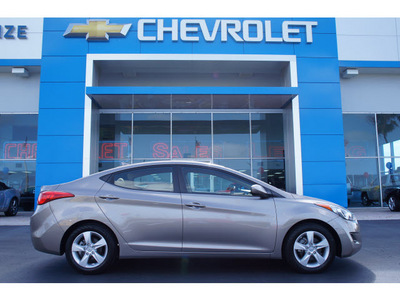 hyundai elantra 2011 gray sedan gls gasoline 4 cylinders front wheel drive automatic 33177