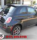 fiat 500 2012 gray hatchback sport gasoline 4 cylinders front wheel drive automatic 76051