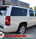 chevrolet suburban 2008 white suv ltz w navigation w dvd gasoline 8 cylinders 4 wheel drive automatic 76051