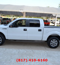 ford f 150 2010 white xlt gasoline 8 cylinders 4 wheel drive automatic 76051