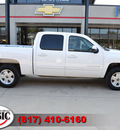 chevrolet silverado 1500 2010 white lt w z71 flex fuel 8 cylinders 4 wheel drive automatic 76051