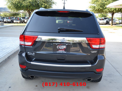 jeep grand cherokee 2011 dk  gray suv limited w navigation gasoline 8 cylinders 4 wheel drive automatic 76051