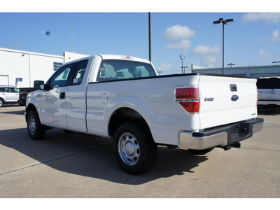 ford f 150 2012 white xl flex fuel 6 cylinders 2 wheel drive 6 speed automatic 77471