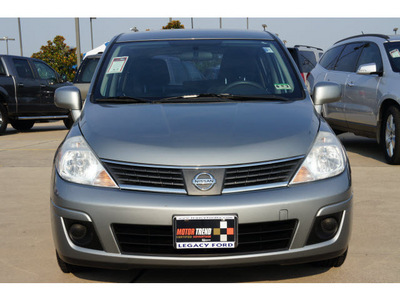 nissan versa 2008 blue hatchback 1 8 s gasoline 4 cylinders front wheel drive automatic 77471