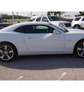 chevrolet camaro 2010 white coupe lt gasoline 6 cylinders rear wheel drive automatic with overdrive 77802