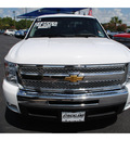 chevrolet silverado 1500 2011 white lt flex fuel 8 cylinders 2 wheel drive automatic with overdrive 77581