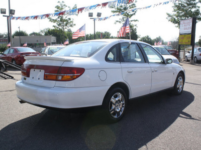 saturn l series 2000 white sedan ls1 4 cylinders automatic 80229