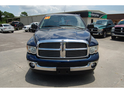 dodge ram pickup 1500 2004 blue pickup truck laramie gasoline 8 cylinders rear wheel drive automatic with overdrive 77627