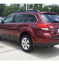 subaru outback 2012 red wagon 2 5i limited gasoline 4 cylinders all whee drive automatic 77090