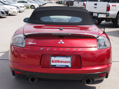 mitsubishi eclipse spyder 2011 orange gs gasoline 4 cylinders front wheel drive shiftable automatic 77090
