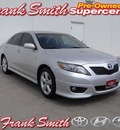 toyota camry 2010 silver sedan se gasoline 4 cylinders front wheel drive automatic 78577