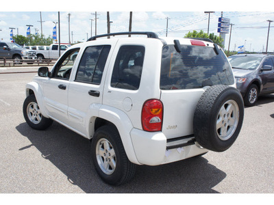 jeep liberty 2004 white suv limited gasoline 6 cylinders rear wheel drive automatic 78539