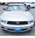 ford mustang 2010 silver coupe v6 gasoline 6 cylinders rear wheel drive automatic 78539