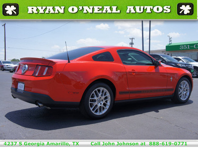 ford mustang 2012 red coupe v6 gasoline 6 cylinders rear wheel drive automatic 79110