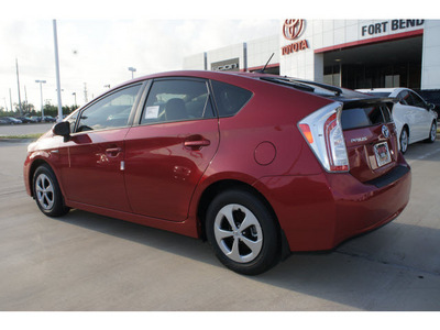 toyota prius 2012 red hatchback three 4 cylinders automatic 77469
