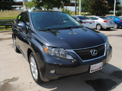 lexus rx 350 2010 dk  gray suv gasoline 6 cylinders front wheel drive automatic 75034