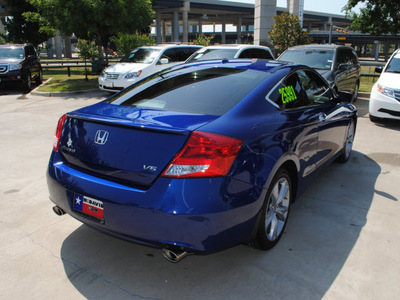 honda accord 2011 blue coupe v6 w navi gasoline 6 cylinders front wheel drive automatic 75034