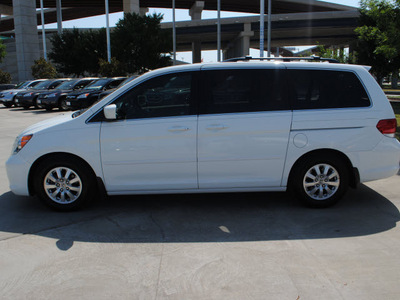 honda odyssey 2010 white van ex l gasoline 6 cylinders front wheel drive automatic 75034