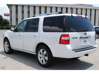ford expedition 2010 white suv limited flex fuel 8 cylinders 2 wheel drive automatic with overdrive 77074