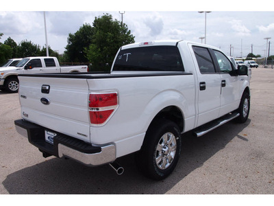 ford f 150 2012 white xlt flex fuel 6 cylinders 2 wheel drive automatic 77074