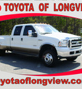 ford f 350 super duty 2006 white king ranch fx4 diesel 8 cylinders 4 wheel drive automatic 75604