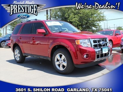 ford escape 2012 tordr red met suv limited flex fuel 6 cylinders front wheel drive shiftable automatic 75041