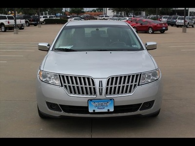 lincoln mkz 2012 gray sedan mkz gasoline 6 cylinders front wheel drive shiftable automatic 75041