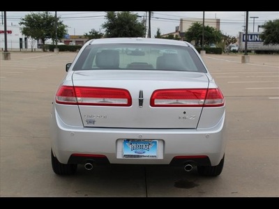 lincoln mkz 2012 gray sedan mkz gasoline 6 cylinders front wheel drive shiftable automatic 75041
