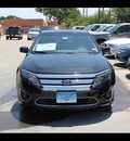 ford fusion 2012 tuxedo blk sedan sel gasoline 4 cylinders front wheel drive 6 speed automatic 75041