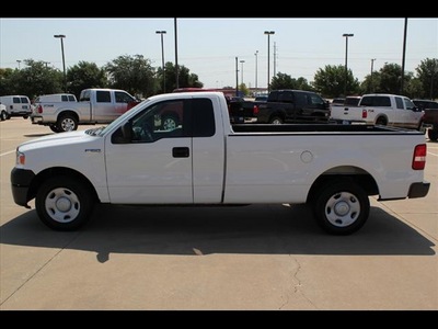 ford f 150 2008 white xl gasoline 6 cylinders 2 wheel drive automatic 75041