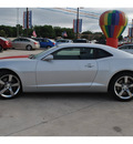 chevrolet camaro 2011 silver coupe ss gasoline 8 cylinders rear wheel drive automatic 78130