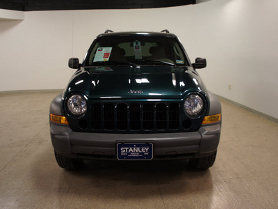 jeep liberty 2006 green suv sport gasoline 6 cylinders rear wheel drive automatic 75219