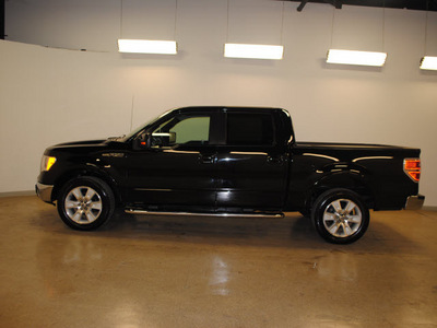 ford f 150 2009 black lariat flex fuel 8 cylinders 2 wheel drive automatic with overdrive 75219