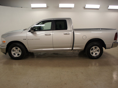 ram ram pickup 1500 2011 silver pickup truck slt gasoline 8 cylinders 2 wheel drive automatic 75219