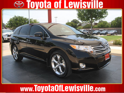 toyota venza 2010 black suv fwd v6 gasoline 6 cylinders front wheel drive automatic 75067