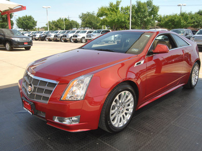 cadillac cts 2011 red coupe 3 6l performance gasoline 6 cylinders rear wheel drive automatic 75067